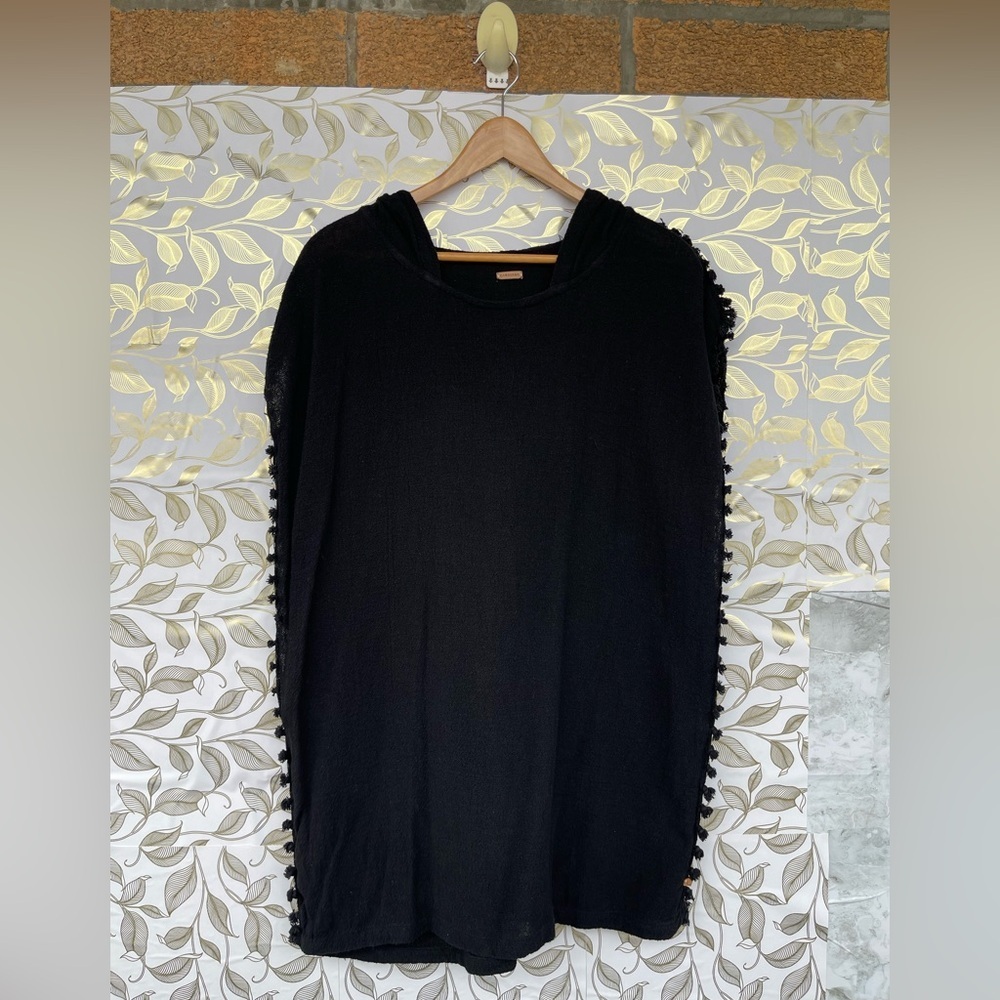 CARAVANA HADES SHIRT - BLACK Ntuchi Artisanal Cotton Gauze | OS - Picture 8 of 17